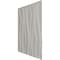 Ekena Millwork 19 5/8in. W x 19 5/8in. H Jackson EnduraWall Decorative 3D Wall Panel Covers 2.67 Sq. Ft. WP20X20JAGBW - alternate 6